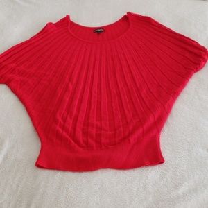 Short sleeved light weight sweater shirt
